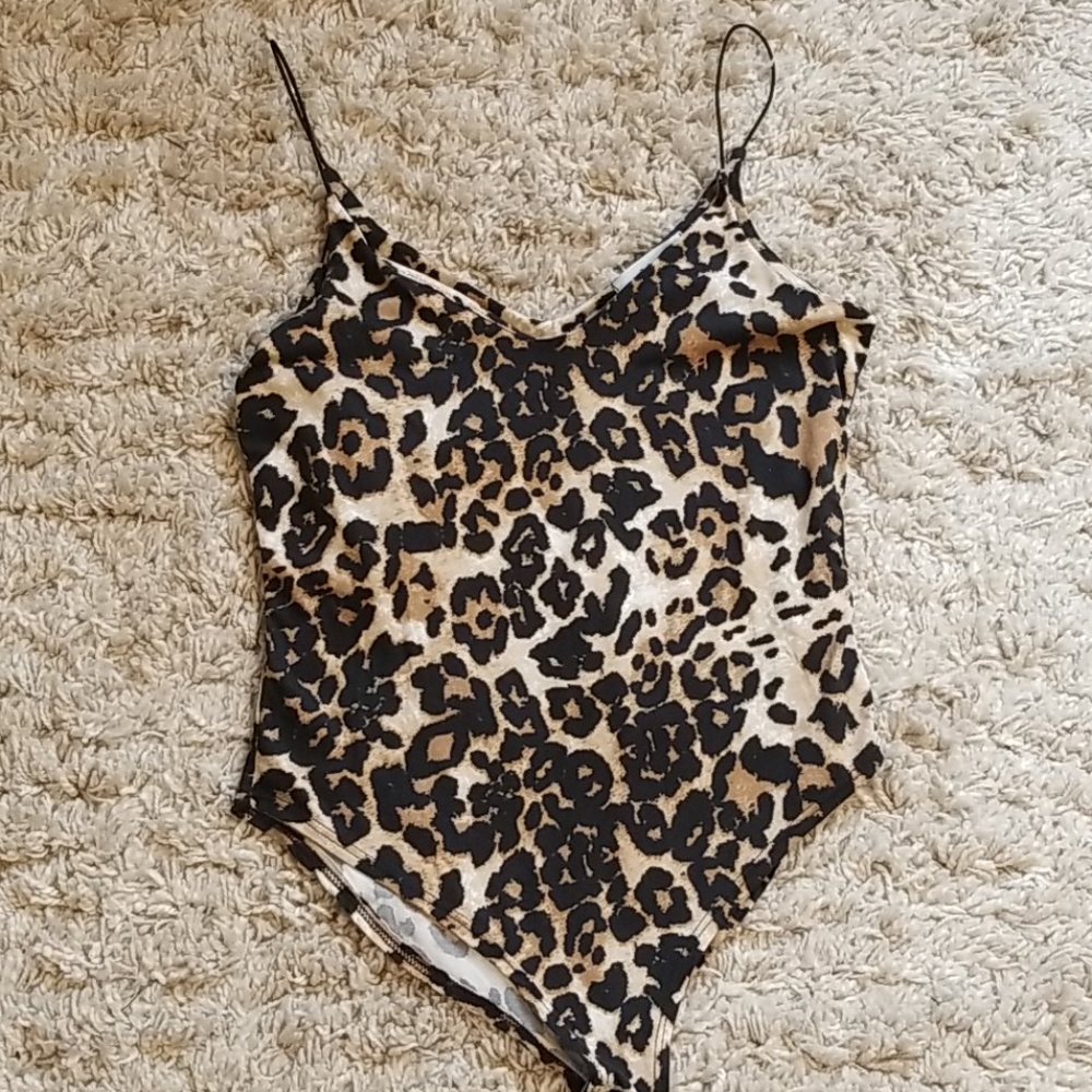 Cheetah Print Body Suit
